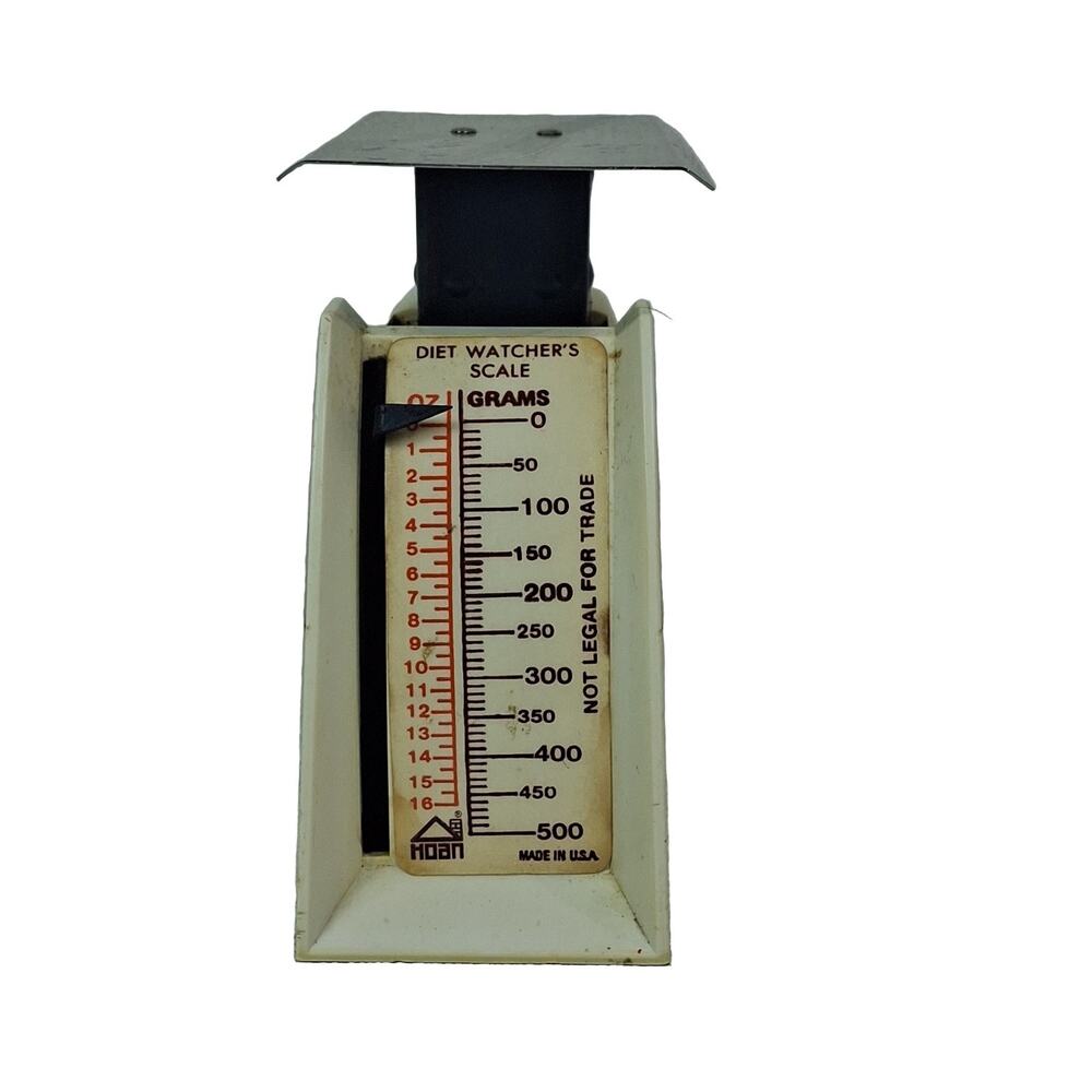 Hanson Diet Watcher's Scale Mechanical Off-White Kitchen Scale USA